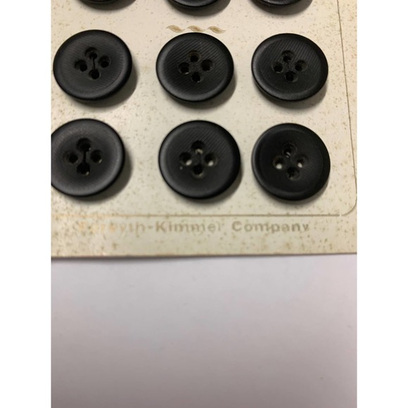 Vintage Special Ivory (Vegetable Ivory) Buttons 2 Card Lot 12 Buttons/Card NOS - Picture 4 of 4